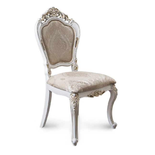 Стул Era Mebel Natali, 50х60х110 см, белый Стул Era Mebel Natali, 50х60х110 см, белый