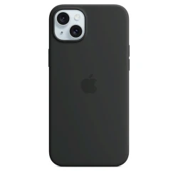 Чехол Apple Silicone Case with MagSafe A3124 для iPhone 15 Plus Black (MT103ZM/A)