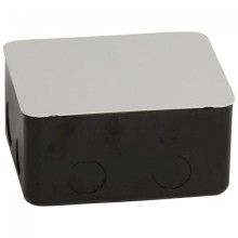 Yerüstü qutu Legrand 054001, 4 modul, qara