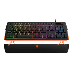 Клавиатура RGB Magnetic Wrist Rest K9520 Black Клавиатура RGB Magnetic Wrist Rest K9520 Black