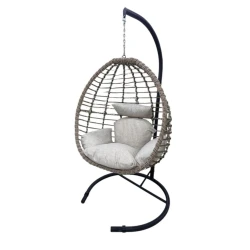 Садовые качели My World Garden 208 Findik, одноместные, бежевые