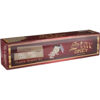 Настольная игра Star Okey Plastic Rummy Set WS0293 Настольная игра Star Okey Plastic Rummy Set WS0293