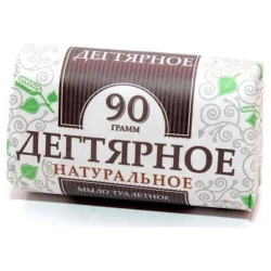 Мыло туалетное Рецепты чистоты Дегтярное 90 г Мыло туалетное Рецепты чистоты Дегтярное 90 г