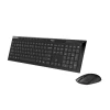 Комплект беспроводной клавиатура и мышь Rapoo 8210M Black