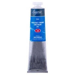 Масляная краска Ладога Кобальт синий средний А, 46 мл