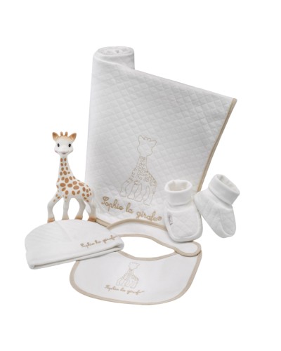 Yeni doğulmuş körpələr üçün hədiyyə dəsti Sophie la Girafe Mon Trousseau de Naissance, 0+ ay