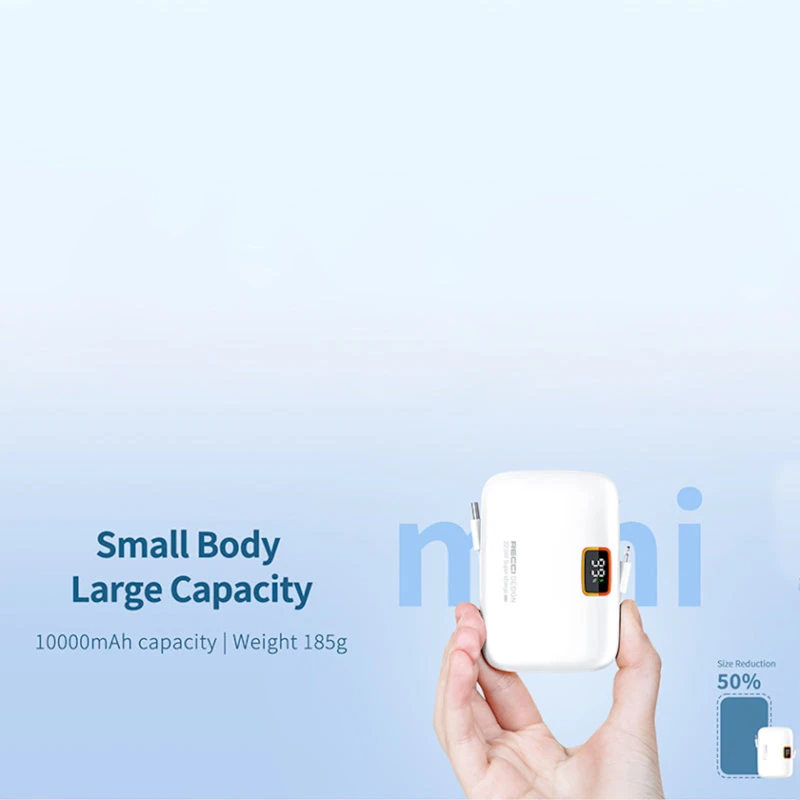 Xarici akkumulyator Recci RPB-P33 10000 mAh Black