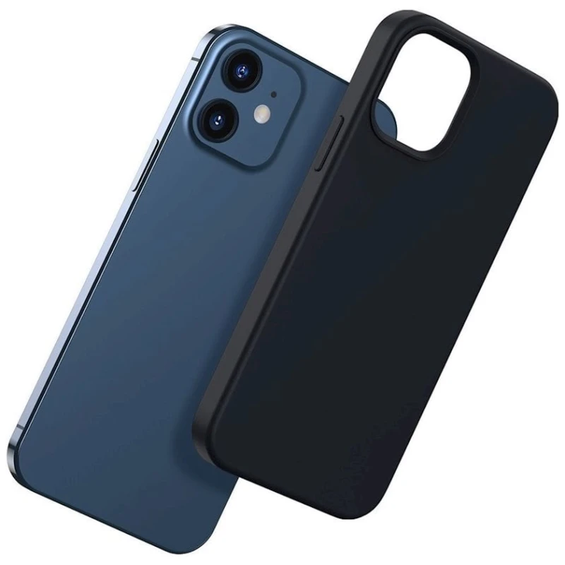 Чехол Baseus Liquid Silica Gel Magnetic Case для iPhone 12 Mini, Black