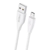 Kabel Celebrat CB-31 A-M USB to Micro USB, 1 m, White
