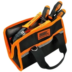 Сумка для инструментов Jakemy JM-B03, черный/оранжевый