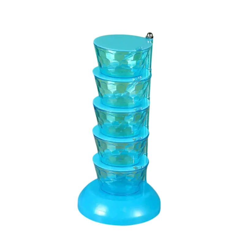 Ədviyyatlar üçün orqanayzer UM001001068, 28x15x15 sm, göy, 5 əd