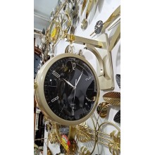 Divar saatı SS-077, 30 sm, qızılı