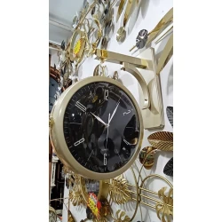 Divar saatı SS-077, 30 sm, qızılı