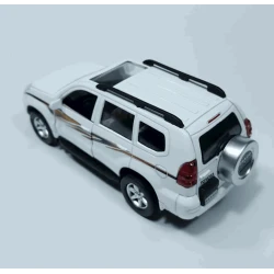 Машинка Toyota Prado, 14.5x5.5x4 см, белая Машинка Toyota Prado, 14.5x5.5x4 см, белая