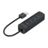 USB хаб Orico TWU3-4A-BK-EP USB хаб Orico TWU3-4A-BK-EP