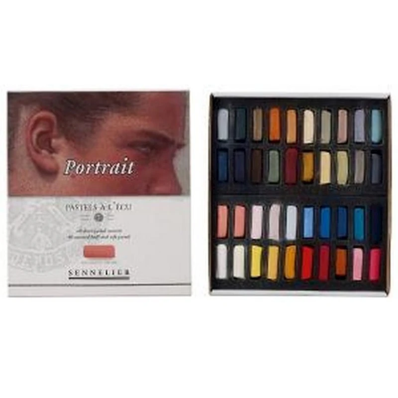 Набор сухой пастели Sennelier Portrait, 40шт, 1/2 Набор сухой пастели Sennelier Portrait, 40шт, 1/2