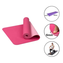 Yoqa üçün xalça Eco Friend 2226/2, 6 mm, çəhrayı