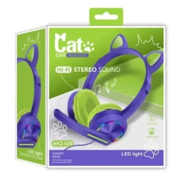 Simli qulaqlıqlar AKZ-020 Purple