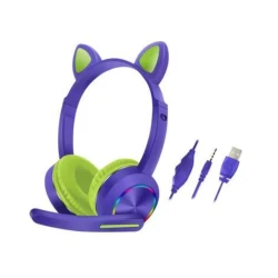 Simli qulaqlıqlar AKZ-020 Purple