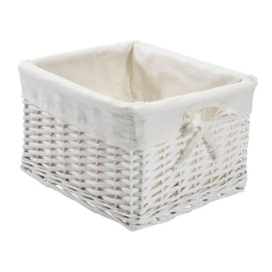 Saxlama üçün səbət JYSK Gorm 27x32x20 sm, ağ