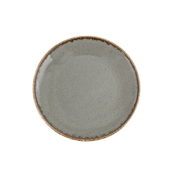 Тарелка Porland Seasons фарфор, темно-серый, 26 см