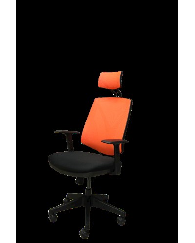 Ofis üçün kreslo Casella Bella 014 New File 03, 128х50 sm, narıncı
