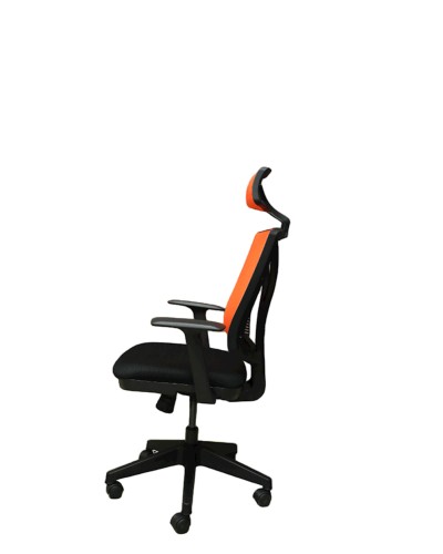 Ofis üçün kreslo Casella Bella 014 New File 03, 128х50 sm, narıncı