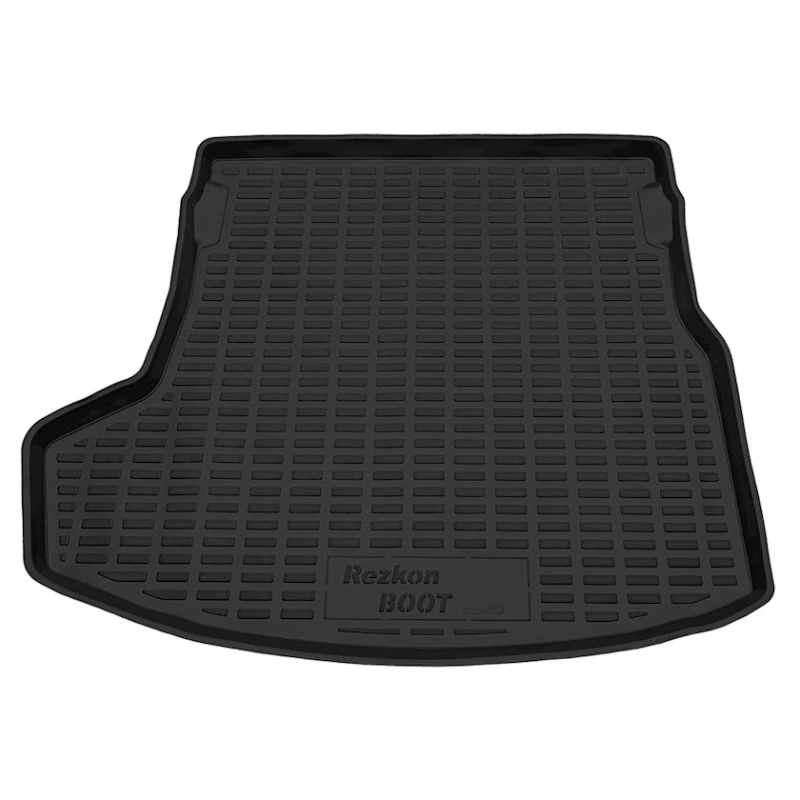 Коврик для багажника Rezkon для Toyota Corolla SD 2013-2019, черный