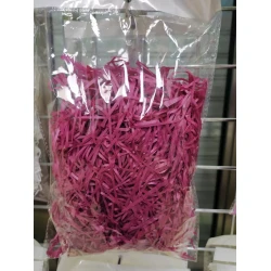 Hədiyyə qutuları üçün doldurucu,tünd-qırmızı,doğranmış kağız (111203)