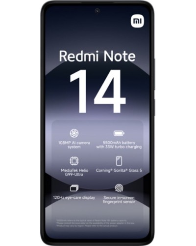 Smartfon Xiaomi Redmi Note 14 NFC 8GB/128GB Black