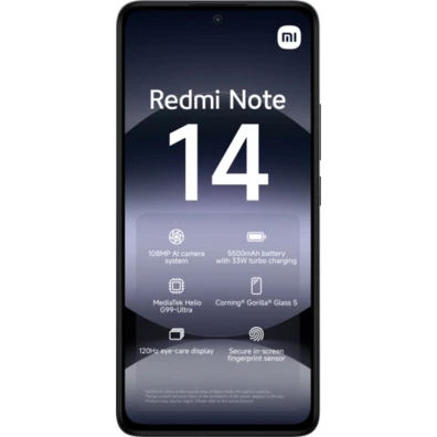 Смартфон Xiaomi Redmi Note 14 NFC 8GB/128GB Black Смартфон Xiaomi Redmi Note 14 NFC 8GB/128GB Black