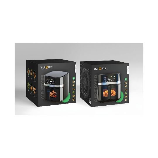 Электронная фритюрница Euroacs AirFry 8L EU-AF1208 черная Электронная фритюрница Euroacs AirFry 8L EU-AF1208 черная