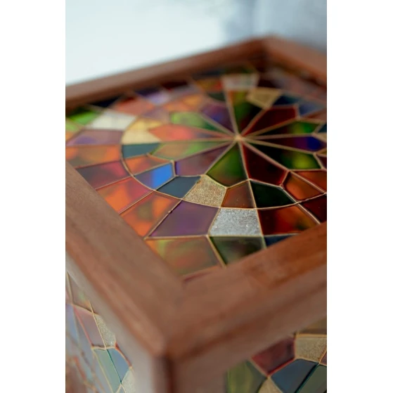 Ночник Art by Ulviya Kakhramanova Шебеке, 18х18х19 см, разноцветный