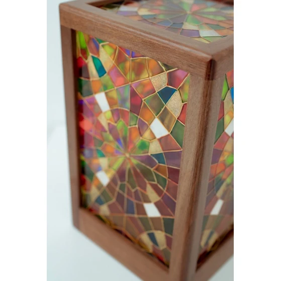 Ночник Art by Ulviya Kakhramanova Шебеке, 18х18х19 см, разноцветный