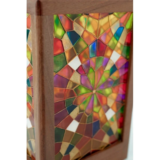 Ночник Art by Ulviya Kakhramanova Шебеке, 18х18х19 см, разноцветный