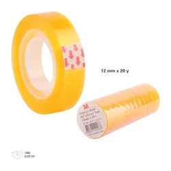 Односторонняя клейкая лента 3A 922, 12 мм x 20 м, прозрачный Односторонняя клейкая лента 3A 922, 12 мм x 20 м, прозрачный