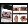 Fotoaparat üçün çexol Fujifilm Instax Mini Evo, qəhvəyi Fotoaparat üçün çexol Fujifilm Instax Mini Evo, qəhvəyi