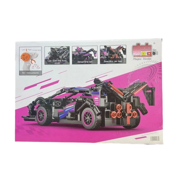 Elektron konstruktor 5237_70030, 6+ yaş, 323 hissə, pultla idarə olunur