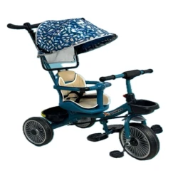Uşaqlar üçün üçtəkərli velosiped BB-266, 3-5 yaş, göy