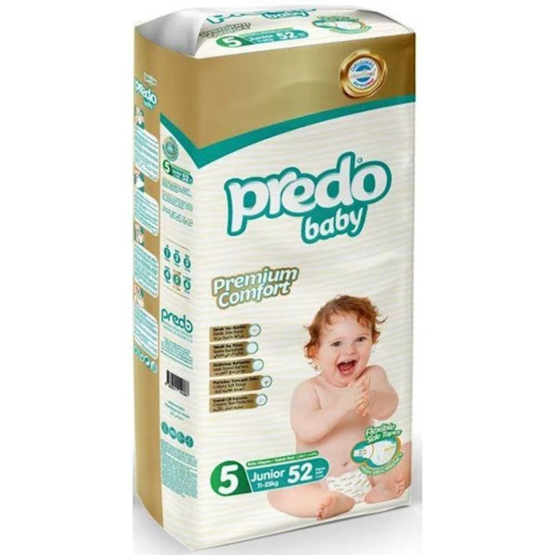 Подгузники Predo Baby 5 Junior Small, 11-25 кг, 52 шт Подгузники Predo Baby 5 Junior Small, 11-25 кг, 52 шт