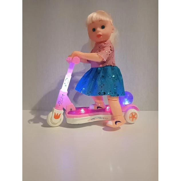 Кукла Xion Sheng 9406, пластик, розовая, 3+ года