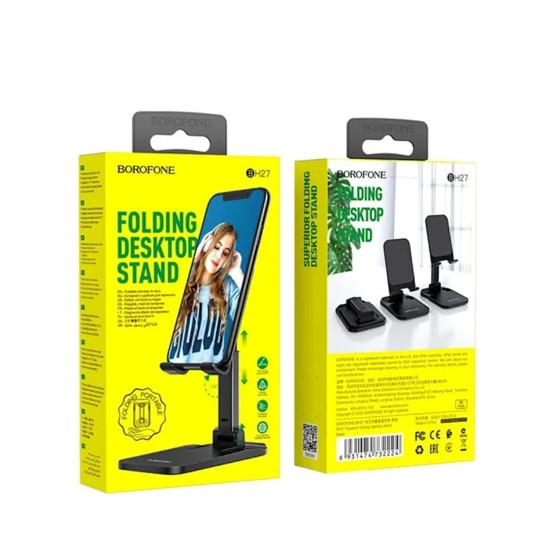 Telefon üçün altlıq Borofone BH27 Superior, Qara