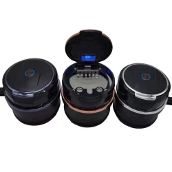 Автомобильная пепельница Led Light Cover Smokeless Car Ashtray