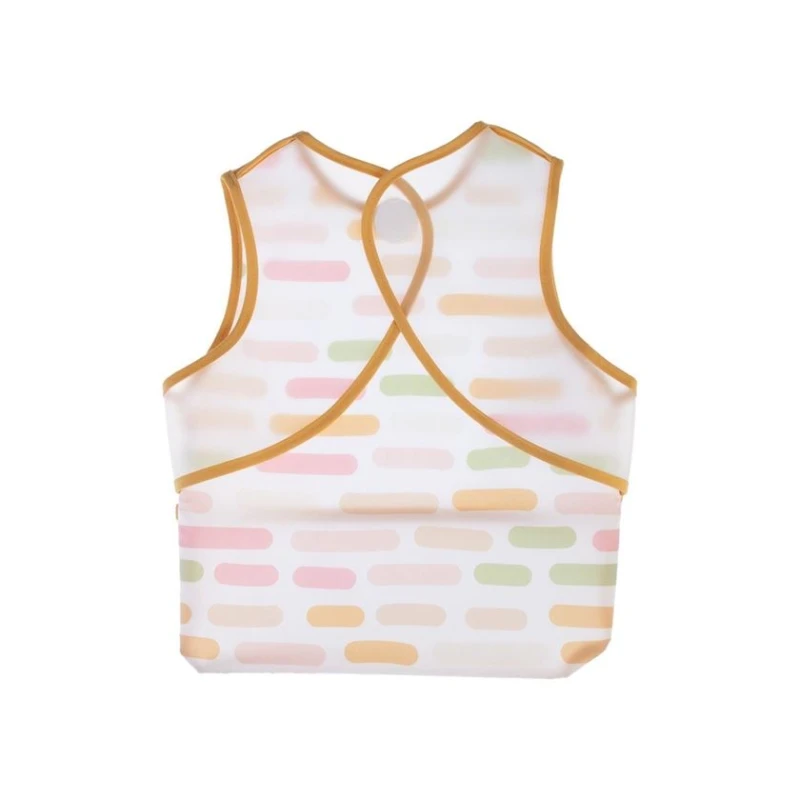 Нагрудник Babyjem BJE-839-PSTL, 34х32 см, полиэстер, 0+ мес, разноцветный