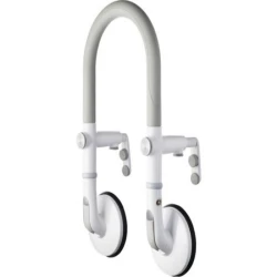 Ручка для ванной на присосках Ridder, 23x13x45 см, белая