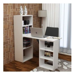 Компьютерный стол Art Mebel House 123, белый, 75x110x50 см