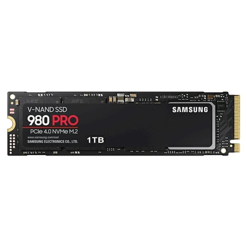 SSD yığıcı Samsung 980 PRO 1TB M.2 NVMe PCIe 4.0 4x2280 3-bit MLC (MZ-V8P1T0BW) SSD yığıcı Samsung 980 PRO 1TB M.2 NVMe PCIe 4.0 4x2280 3-bit MLC (MZ-V8P1T0BW)