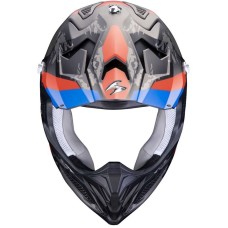 Motosikl dəbilqəsi Scorpion VX-22 AIR CX Matt Black/Blue/Red, ölçü XL