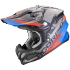 Motosikl dəbilqəsi Scorpion VX-22 AIR CX Matt Black/Blue/Red, ölçü XL