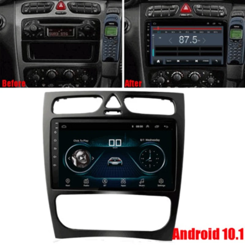 Автомобильный монитор The Boss для Mercedes-Benz W203 2000-2003 Автомобильный монитор The Boss для Mercedes-Benz W203 2000-2003